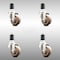 Service Caster 3 Inch 316SS High Temp Glass Filled Nylon 1-1/2 Inch Expanding Stem Caster Set SCC-SS316EX20S314-GFNSHT-112-4 - alternate 2